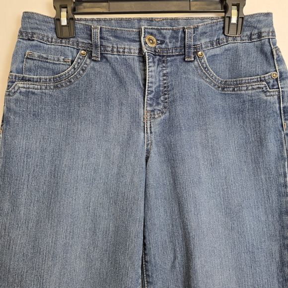 Sonoma Life + Style Cuffed Capri Jeans, Women's Size 6 - Picture 2 of 8